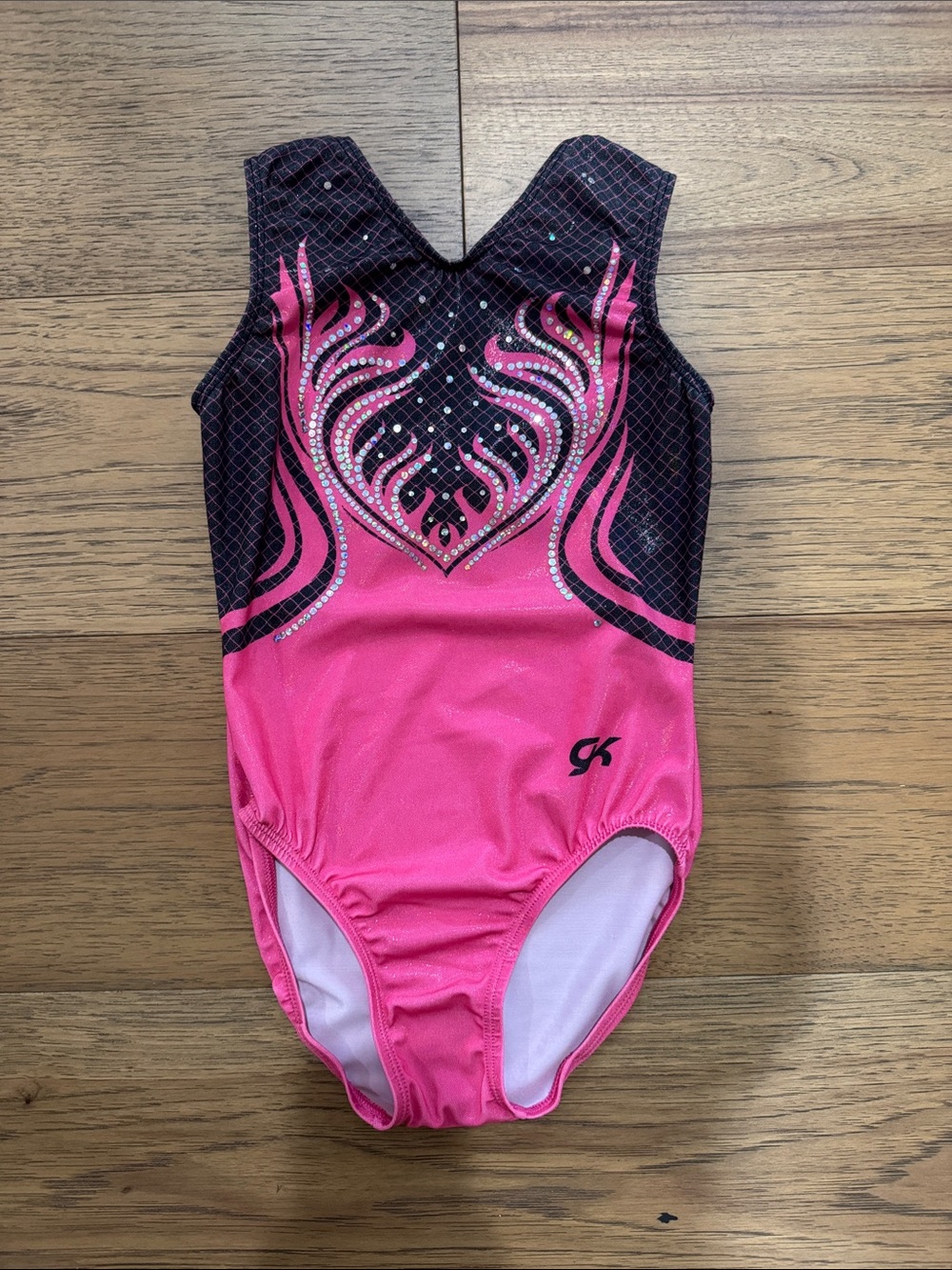 GK Gymnastics Leotard, Size CL - Picture 1 of 3